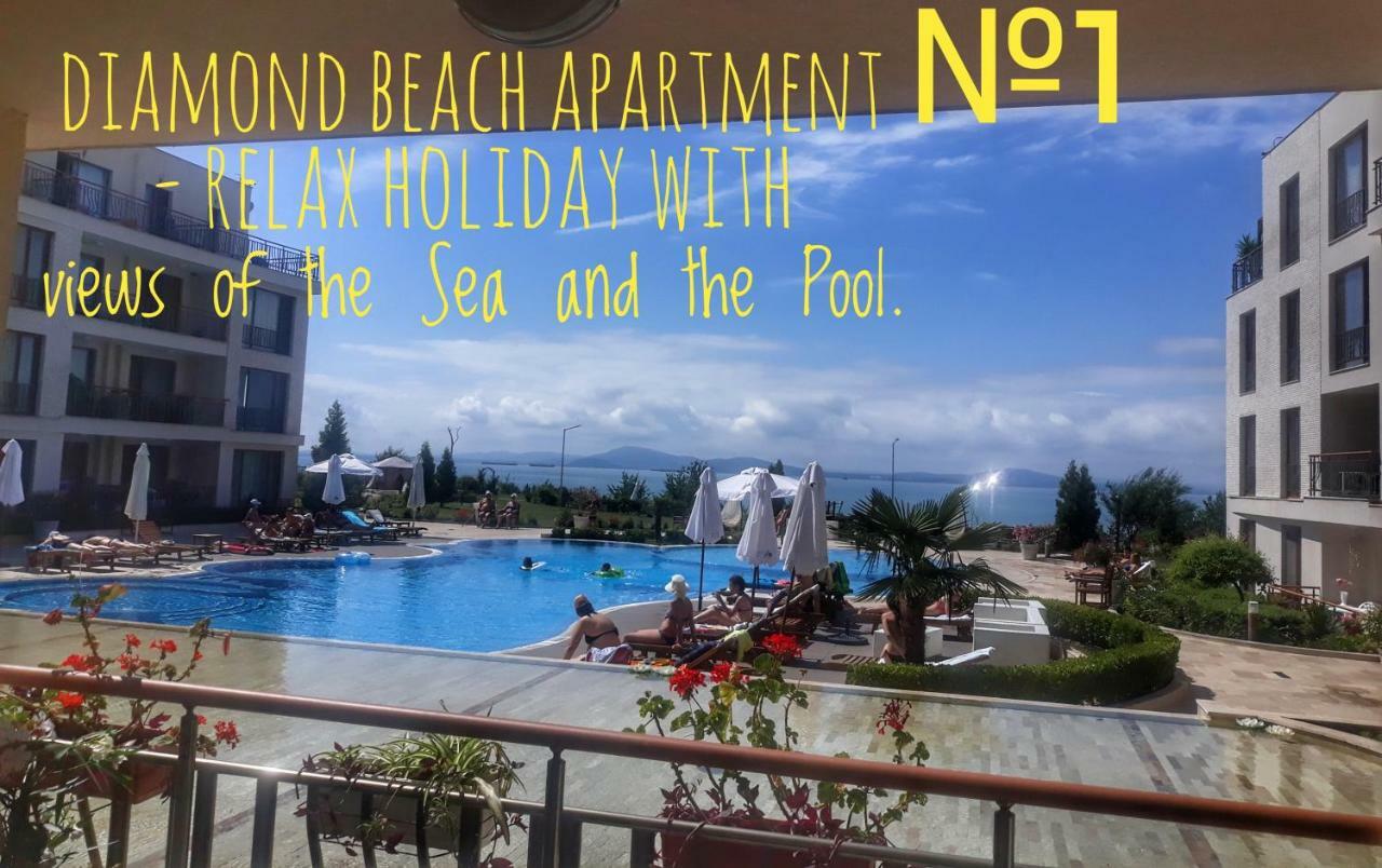 Diamond Apartment №1 - Relax Holiday Views Sea And Pool Burgas Exterior photo